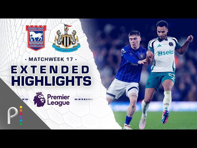 Ipswich Town v. Newcastle United | PREMIER LEAGUE HIGHLIGHTS | 12/21/2024 | NBC Sports