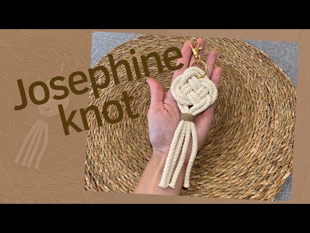 Diy Nó Josefina - Josephine knot