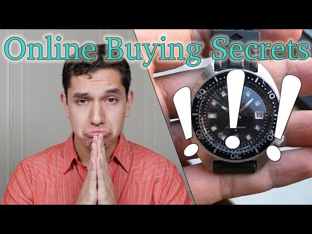Online Buying Secrets: A Guide to Buying Watches Online - What to Avoid and How to Start
