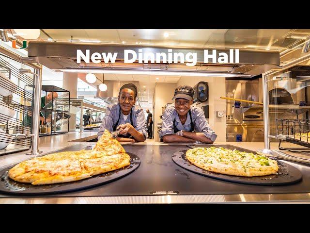 University of Miami's new dinning hall!