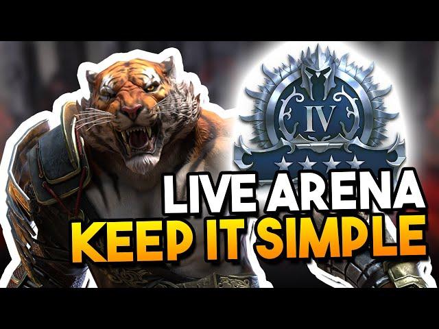 Into SILVER 4 of LIVE ARENA and Giving my UPDATED TIPS AND TRICKS!! | Raid: Shadow Legends