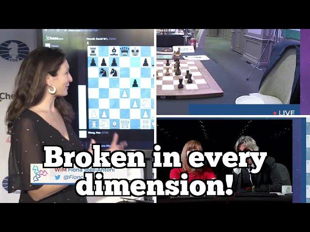 Daily Chess Highlights: Broken in every dimension!