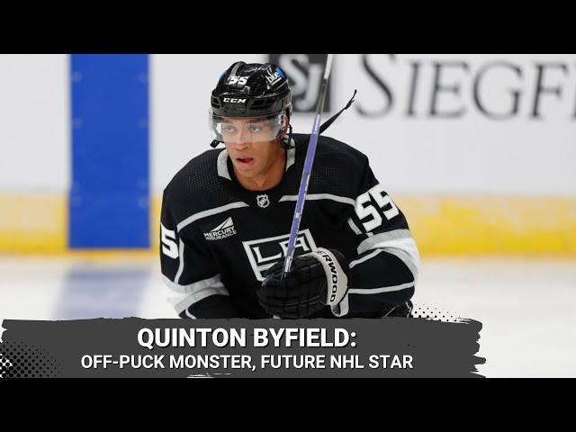 Quinton Byfield's Off-Puck Details Are Turning Him Into An NHL Star - Scouting Breakdown & Analysis