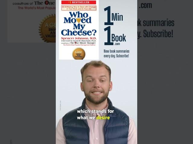 Who Moved My Cheese? by Spencer Johnson - 1 Minute Summary #1Min1Book #BookSummary #WhoMovedMyCheese