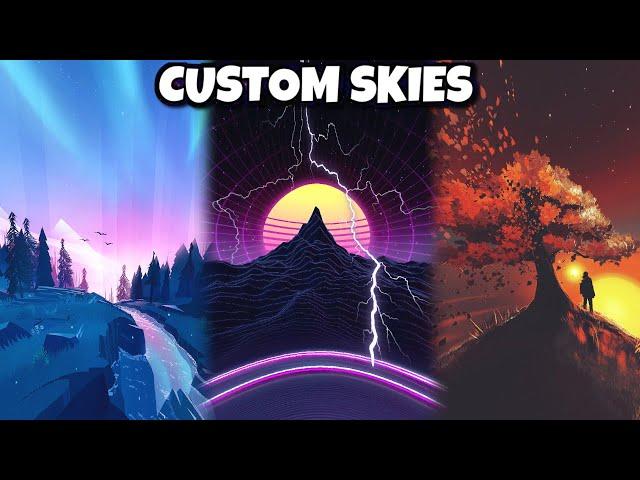 10 Custom Sky Overlays for Minecraft PvP #3 + 3 Bonus Skies | Minecraft Texture Packs