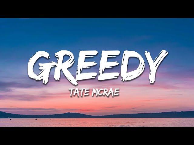 Tate McRae - greedy (Lyrics)