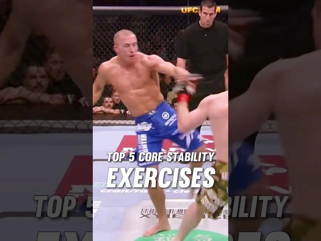 Top 5 CORE STABILITY Exercises for BOXING, MUAY THAI & MMA!