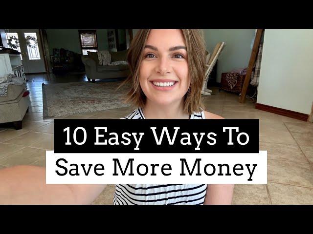 10 WAYS TO SAVE MONEY | FRUGAL LIVING TIPS TO SAVE YOU $1000s | THE BEST MONEY SAVING HACKS