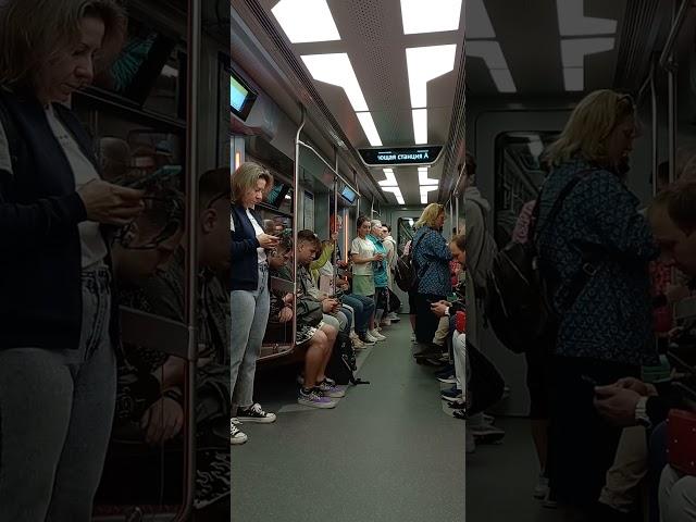 Новые поезда в метро #питервкармане