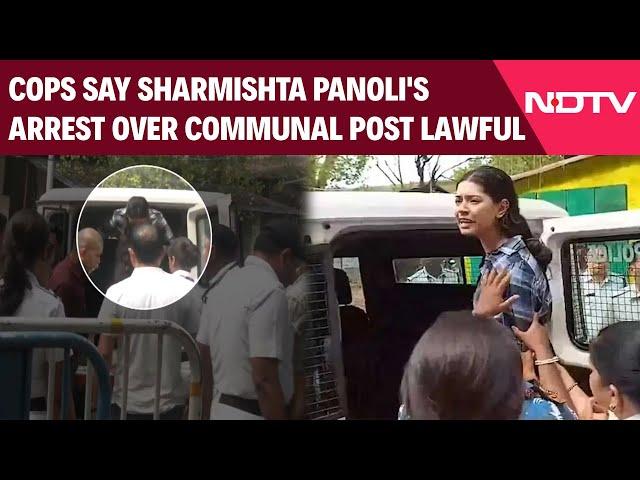 Sharmishtha Panoli | Cops Say Influencer's Arrest Over Communal Post Lawful, BJP Slams Trinamool