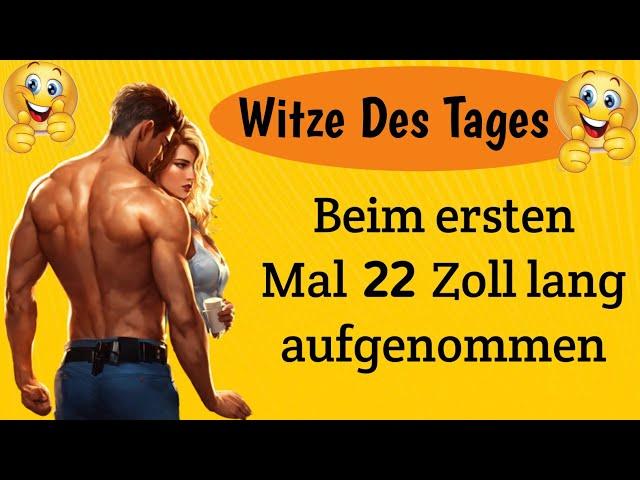 Lustiger Witz – Frau hat nach der Hochzeit große Angst, weil ihr Mann eine riesige Männlichkeit hat