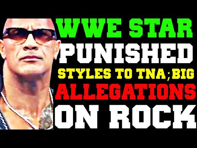 WWE News! WWE Star PUNISHED! AJ Styles To Wrestle In TNA! Crazy Allegations On The Rock & WWE FINAL1