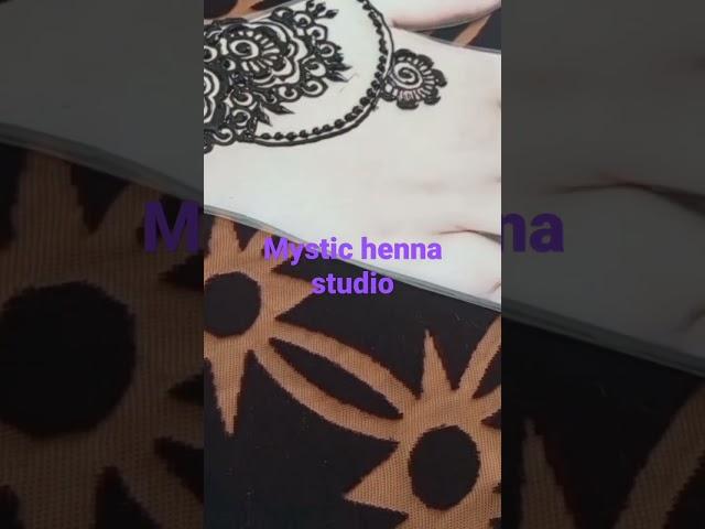 mystic henna design#shorts