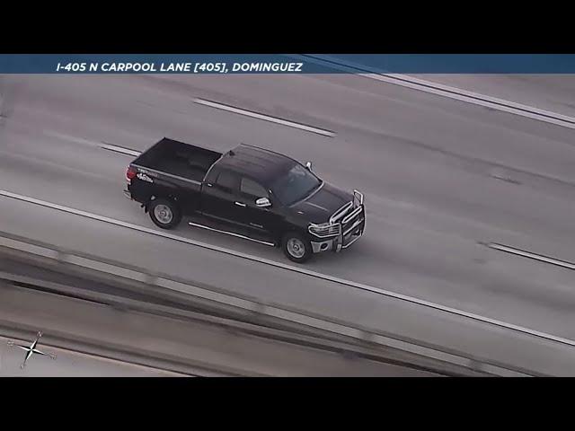 FULL CHASE: Authorities chase carjacking suspect through LA, Orange County