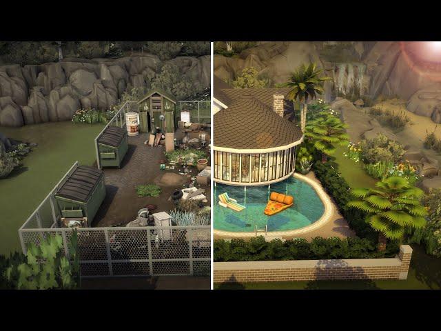 ELA FOI EXPULSA DE CASA E QUERIA UMA CASA DO ZERO, VAMOS CONSTRUIR! │ Sims a Obra Terreno