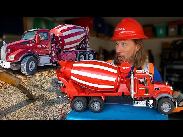 Concrete Mixing Trucks are Awesome | Cement Truck for Kids