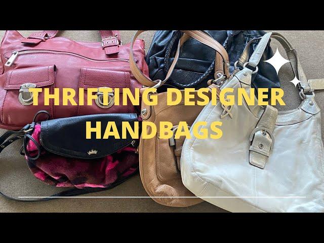 HANDBAGS! HANDBAGS! THRIFTED Marc Jacobs - Juicy - Coach - B Makowsky & More #designerhaul