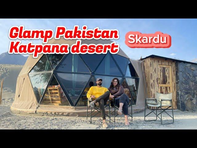 Glamp Pakistan Katpana lake skardu #skardu #katpana #glamping @GlampPakistan