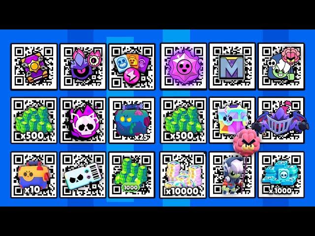 2024! All NEW GIFTS QR CODES  | BRAWL STARS QR CODES 2024  | BRAWL STARS NEW UPDATE