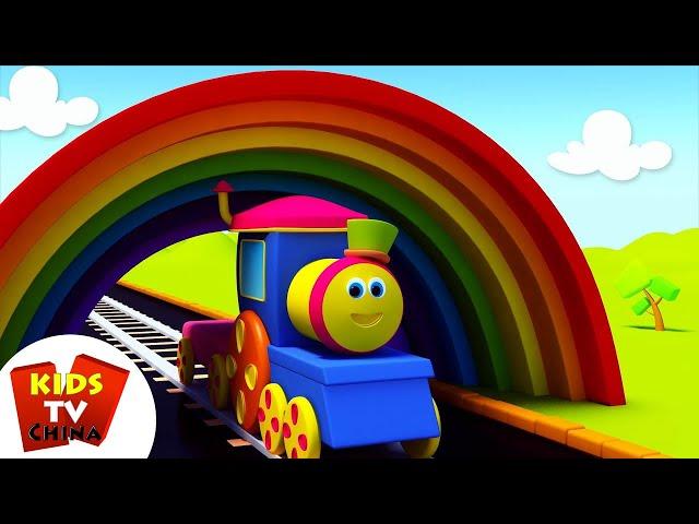 Bob, The Train | Bob Train on a Color Ride | 鲍勃列车上彩色骑为孩子