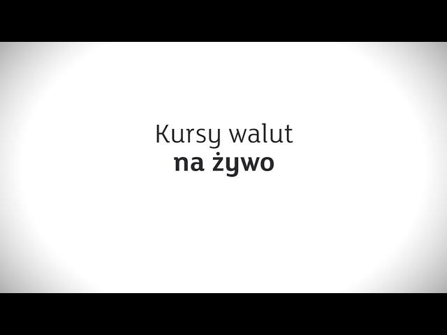 Kursy na żywo - kup walutę dwoma kliknięciami!