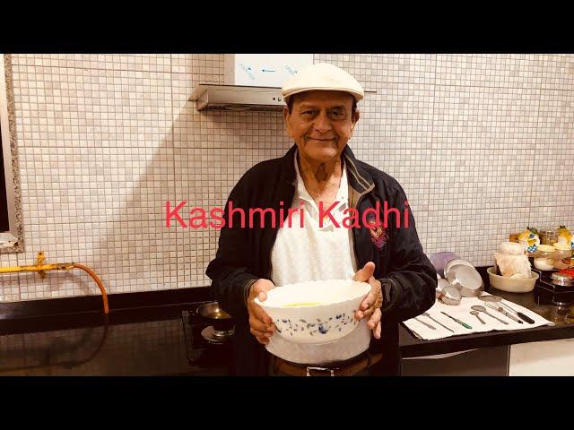 @kiritchevli | Kirit’skitchen | episode 20 | Kashmiri Kadhi | Kashmiri cooking | Indiancooking