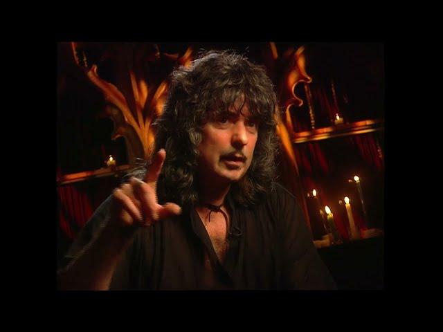 RitchieBlackmore discussing  working with Ronnie James Dio