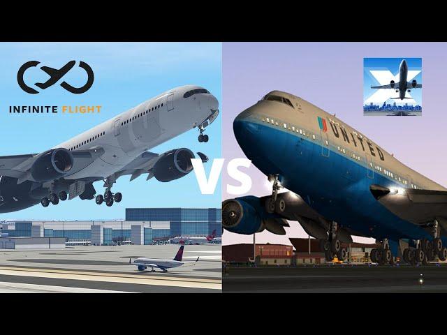 Infinite flight vs X-plane 10 (best mobile flight sim)