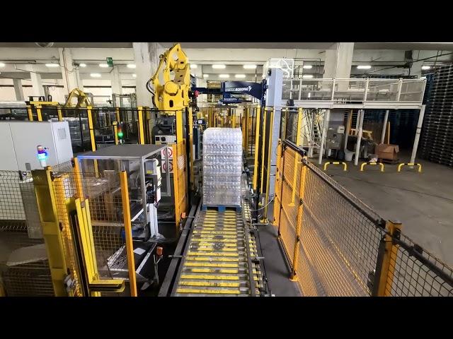 Kratos - Robotic Pallet wrapping by Robopac: Optimizing Packaging for Refresco Italia