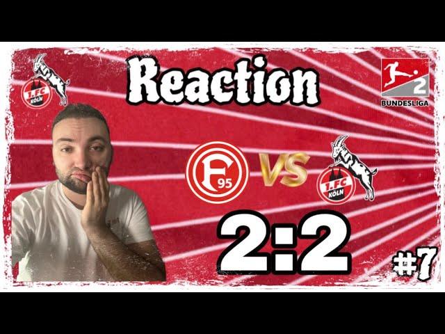 1. FC Köln vs. Fortuna Düsseldorf 2:2 - Wer seine Chancen nicht macht, wird bestraft.. #Reaction