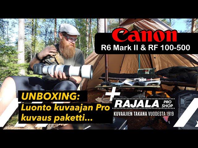 Unboxing Canon R6 Mark II + Canon RF 100-500 + Extender X2