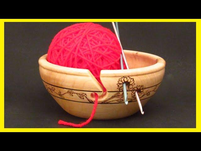 How to Turn a Yarn Bowl