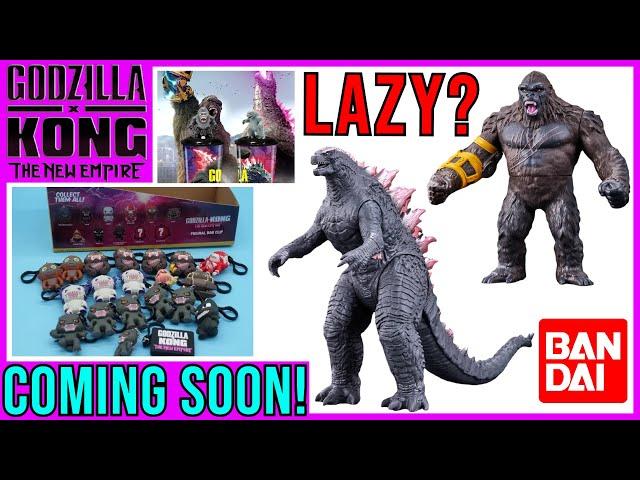 NEW Bandai Movie Monster Series Godzilla x Kong: The New Empire Blind Bags & Regal Figure Cups!