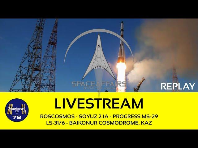 Roscosmos - Soyuz 2.1a - Progress MS-29 - LS 31/6 - Baikonur Cosmodrome KAZ - November 21, 2024