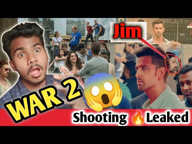 War 2 shooting leaked video|Hrithik Roshan war 2 movie shooting update|Hrithik Roshan and junior NTR