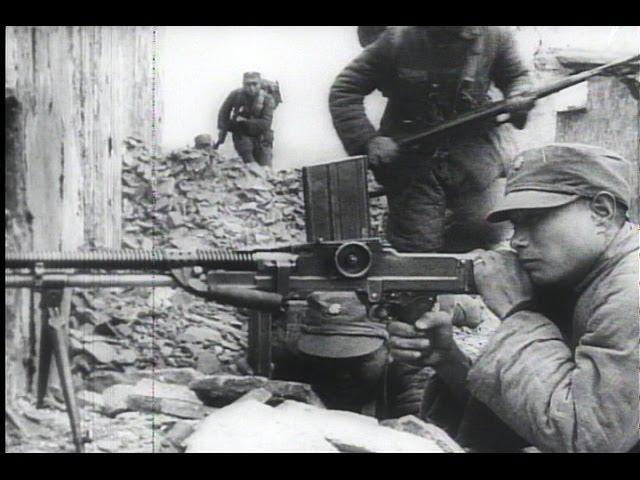 HD Historic Archival Stock Footage WWII - Chinese Troops Drive Japs from Changteh