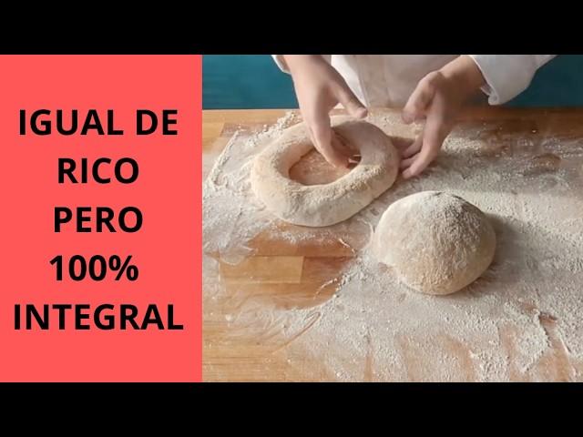 How to make a 100% WHOLE WHEAT ROSCÓN DE REYES EASY | Chef Sergio Benito