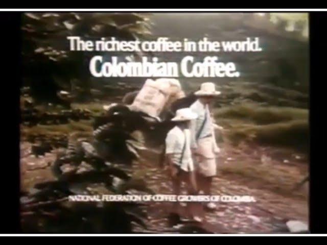 'Juan Valdez' Colombian Coffee Commercial (1975)