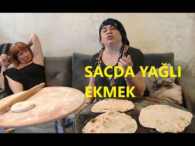 SACDA MAYASIZ YAĞLI EKMEK ÇOK KOLAY