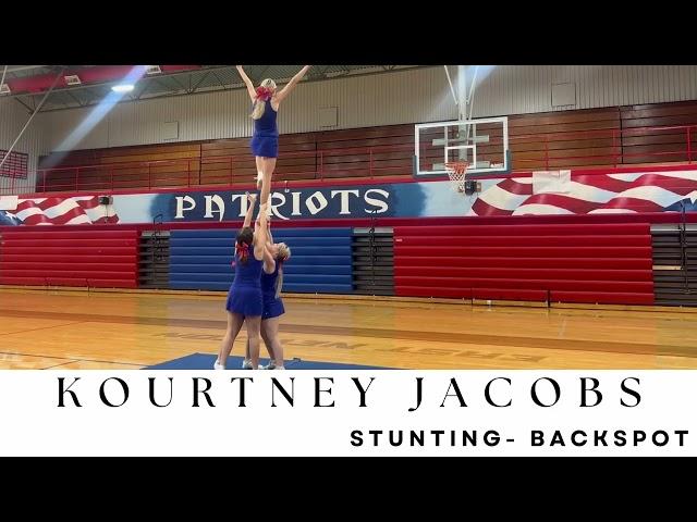All State Submission: Kourtney Jacobs- Backspot 23 24