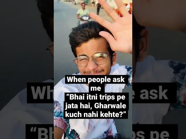 When people ask me “Ghar wale kuch nahi kehte” ??? #shorts #viral  #iitb #funny #comedy