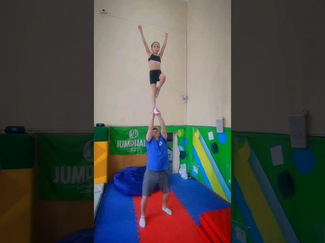 #stunt #train #cheer