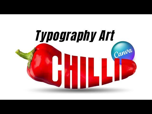 Canva Tutorial - Photo Manipulation In Canva Pro - Typography Art