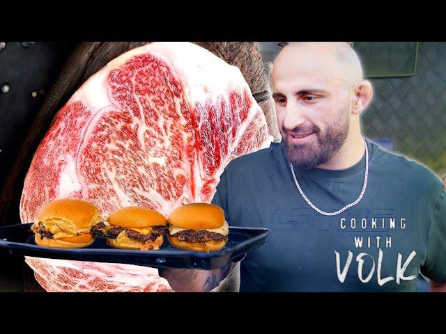 Cooking with Volk | How to Make Delicious Wagyu Burgers