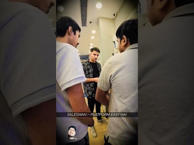 apple bs Samsung salesman #shorts #smartphone #tech