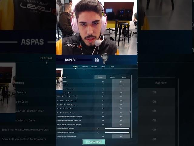 CONFIG DO ASPAS NO VALORANT