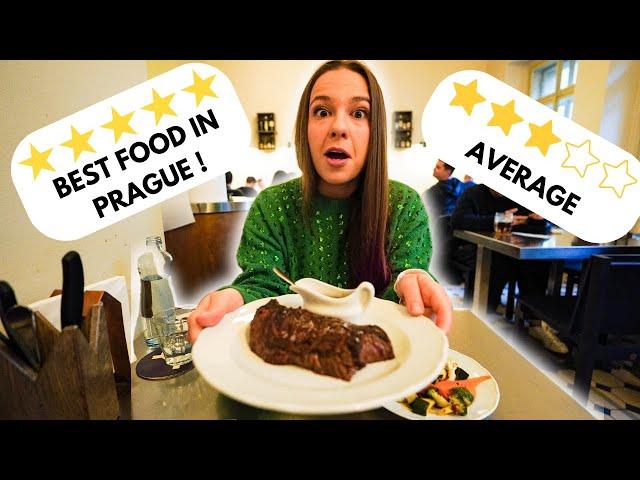 I Tested 5 Most Popular Restaurants in Prague