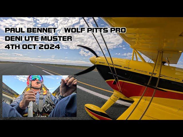 FULL DISPLAY | Wolf Pitts Pro | Paul Bennet | Aerobatic Display (Deni Ute Muster 2024)