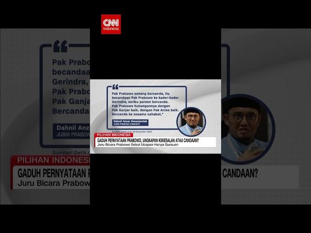 Jubir Prabowo Sebut Ucapan "Ndasmu Etik" Hanya Gurauan