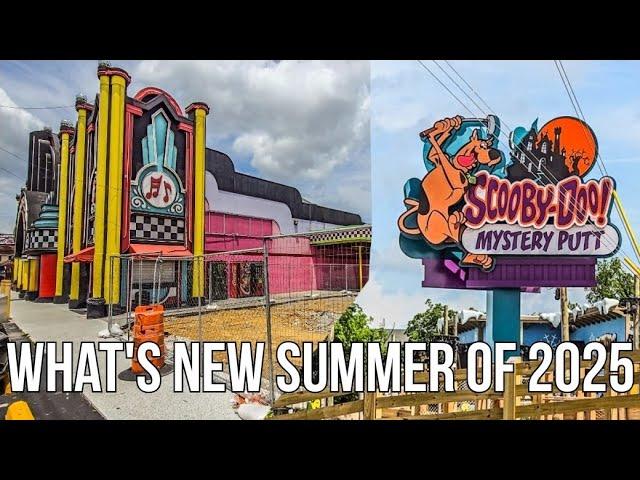 What's New This Summer In Pigeon Forge 2025 / Scooby-Doo Mini Golf / The Cottage Brunch & Dinner